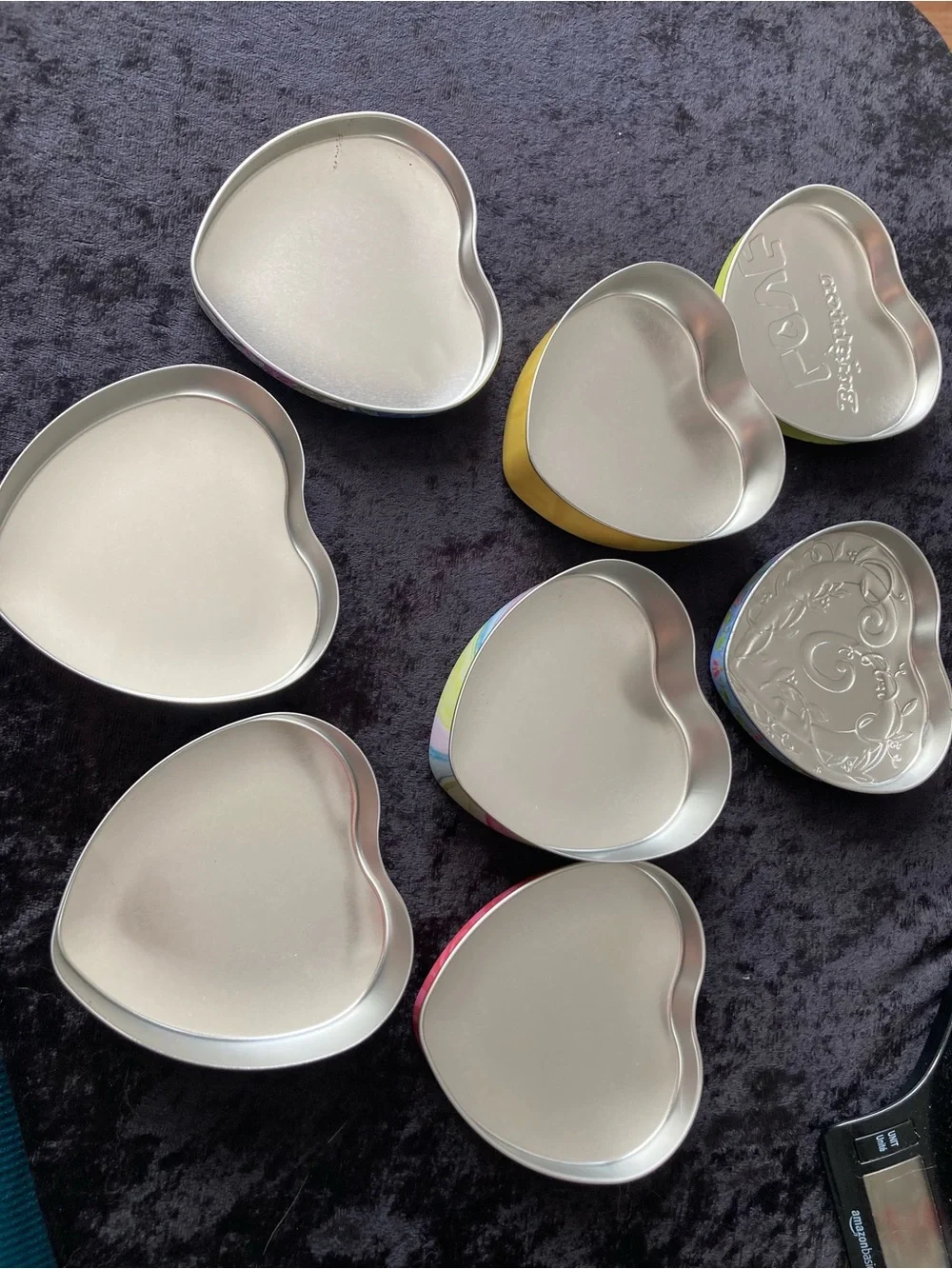 Brighton Heart Tin Set — Yellow, Lime, White, Multicolor - Picture 3 of 4